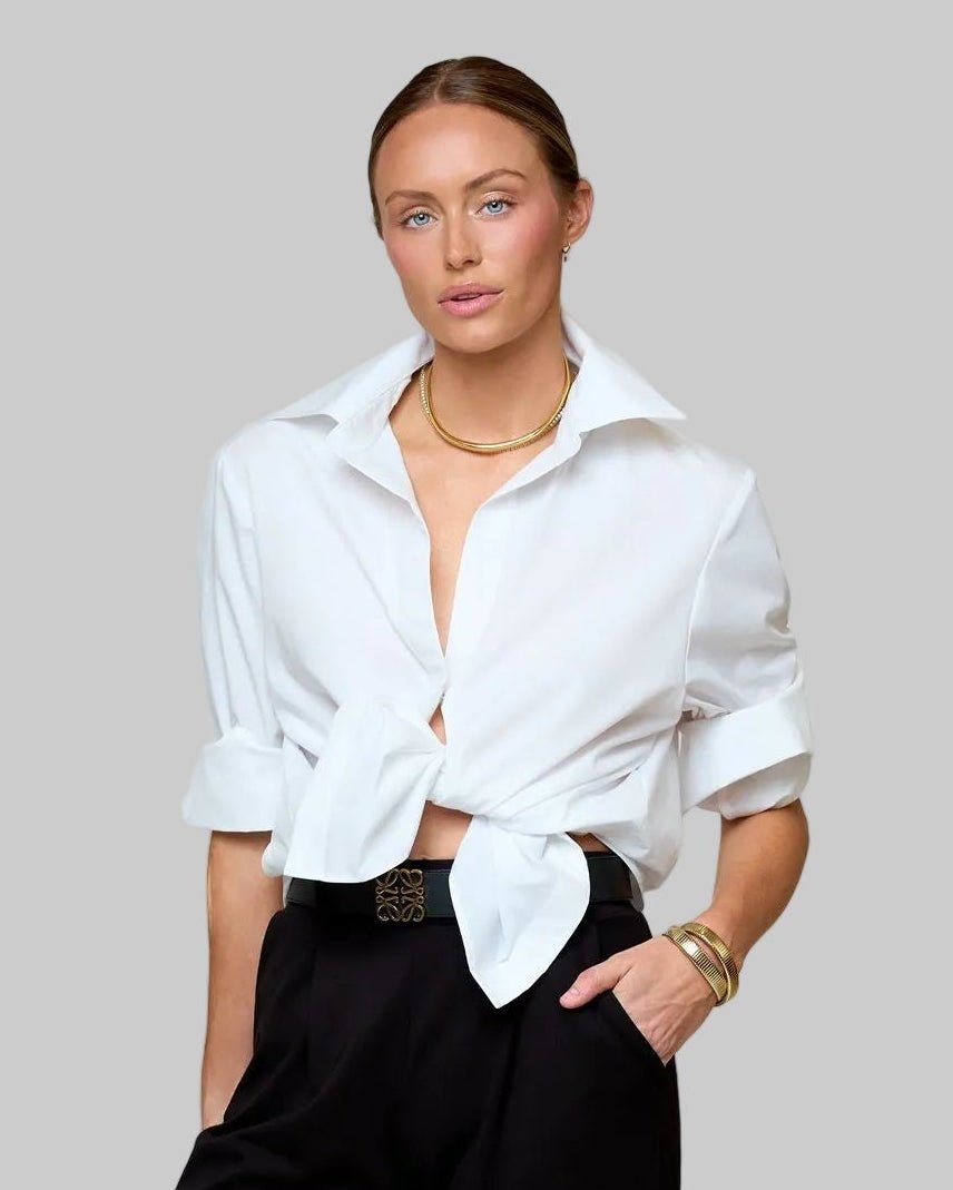 No-Button Button Down Cold Foam Mini Pinstripe / M/L