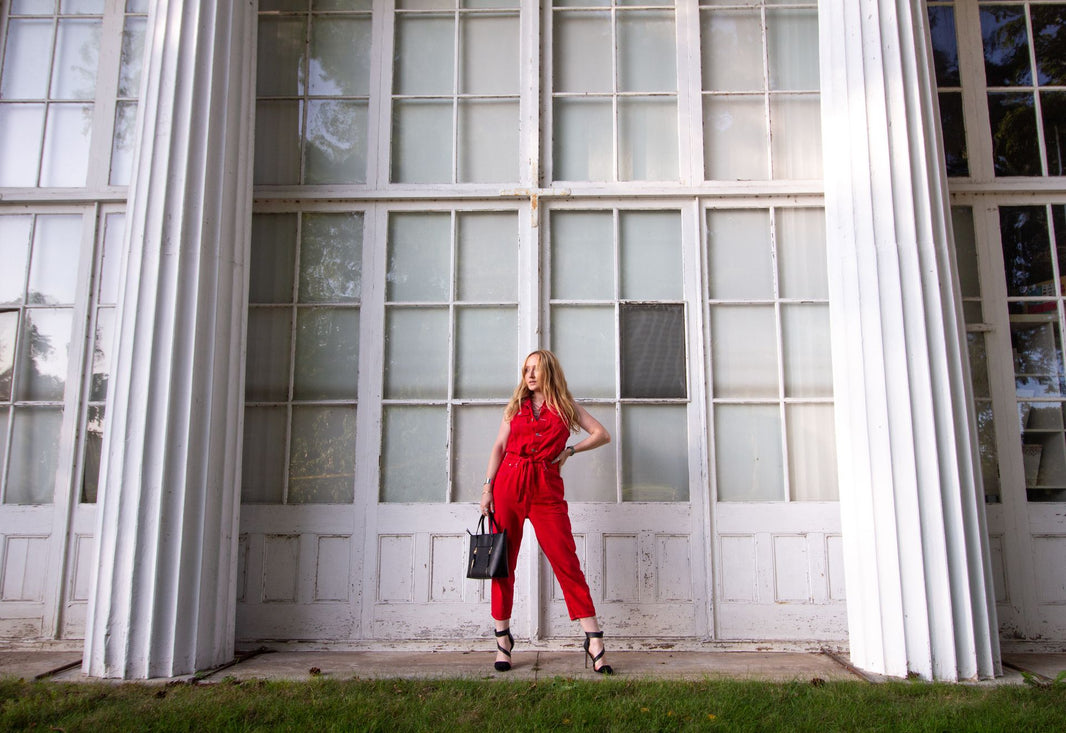 Two-Jumpsuit Travel System: Red-Eye + Dinner Outfit, Layering Plan + Shoe Matrix - THE KNO