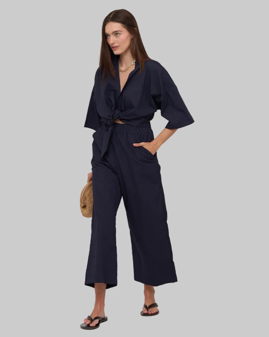 Easy Away Pants Set - THE KNO