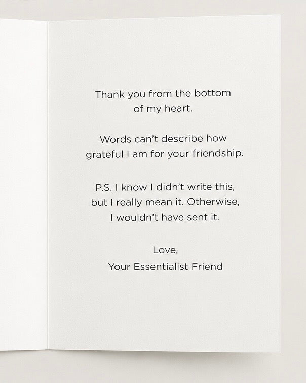 Kno Thank You Greeting Card - THE KNO