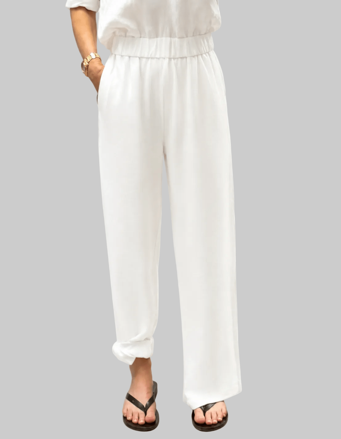 Linen Shift Pant - THE KNO