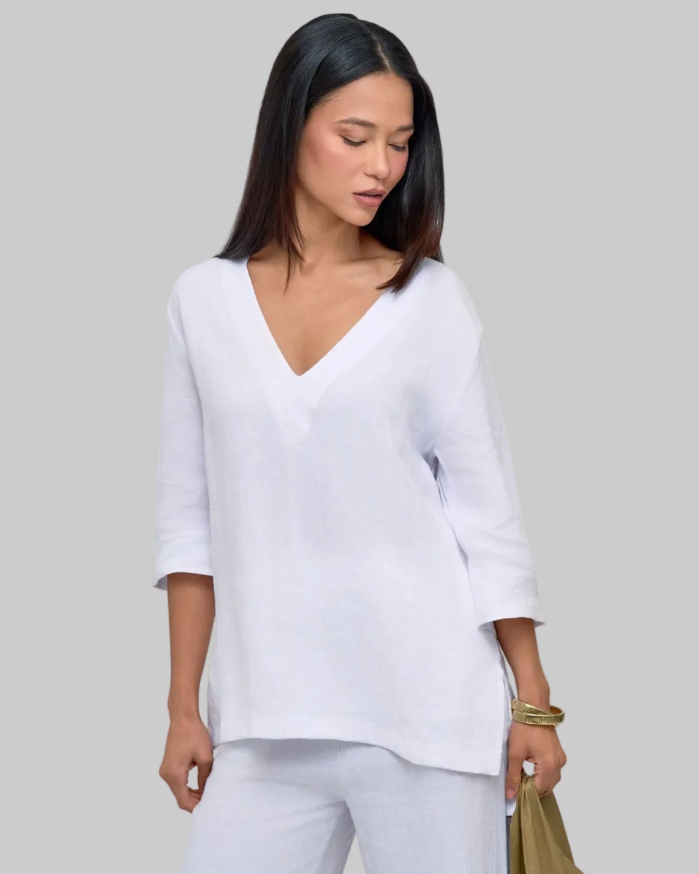 Linen Shift Tunic - THE KNO