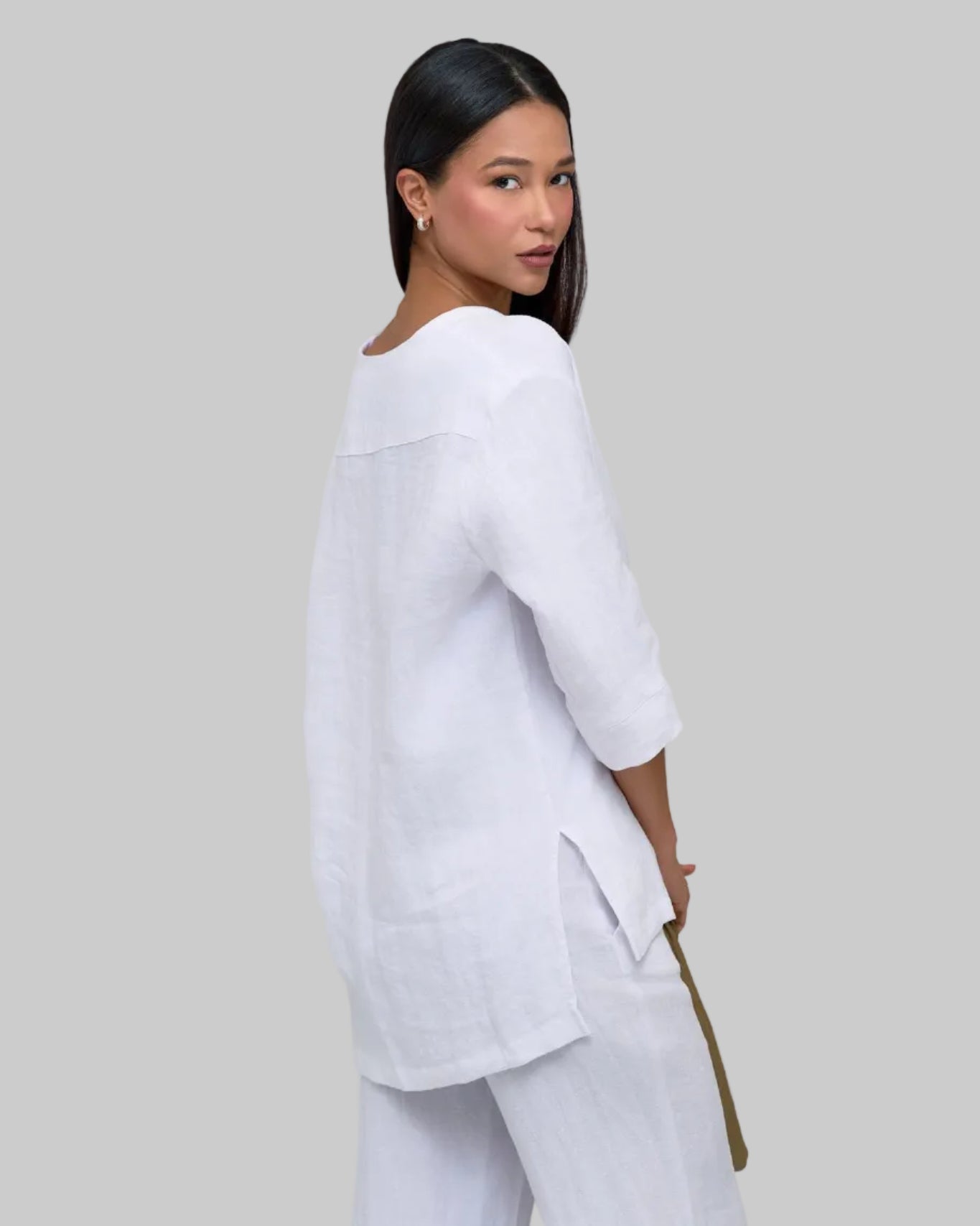 Linen Shift Tunic - THE KNO