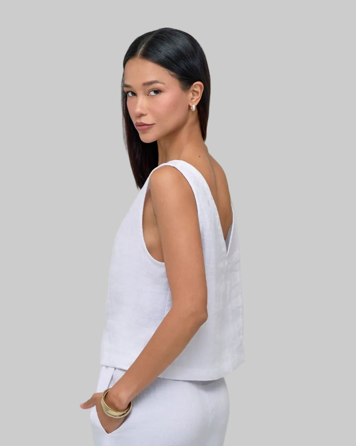 Linen Weekender Short Set - THE KNO