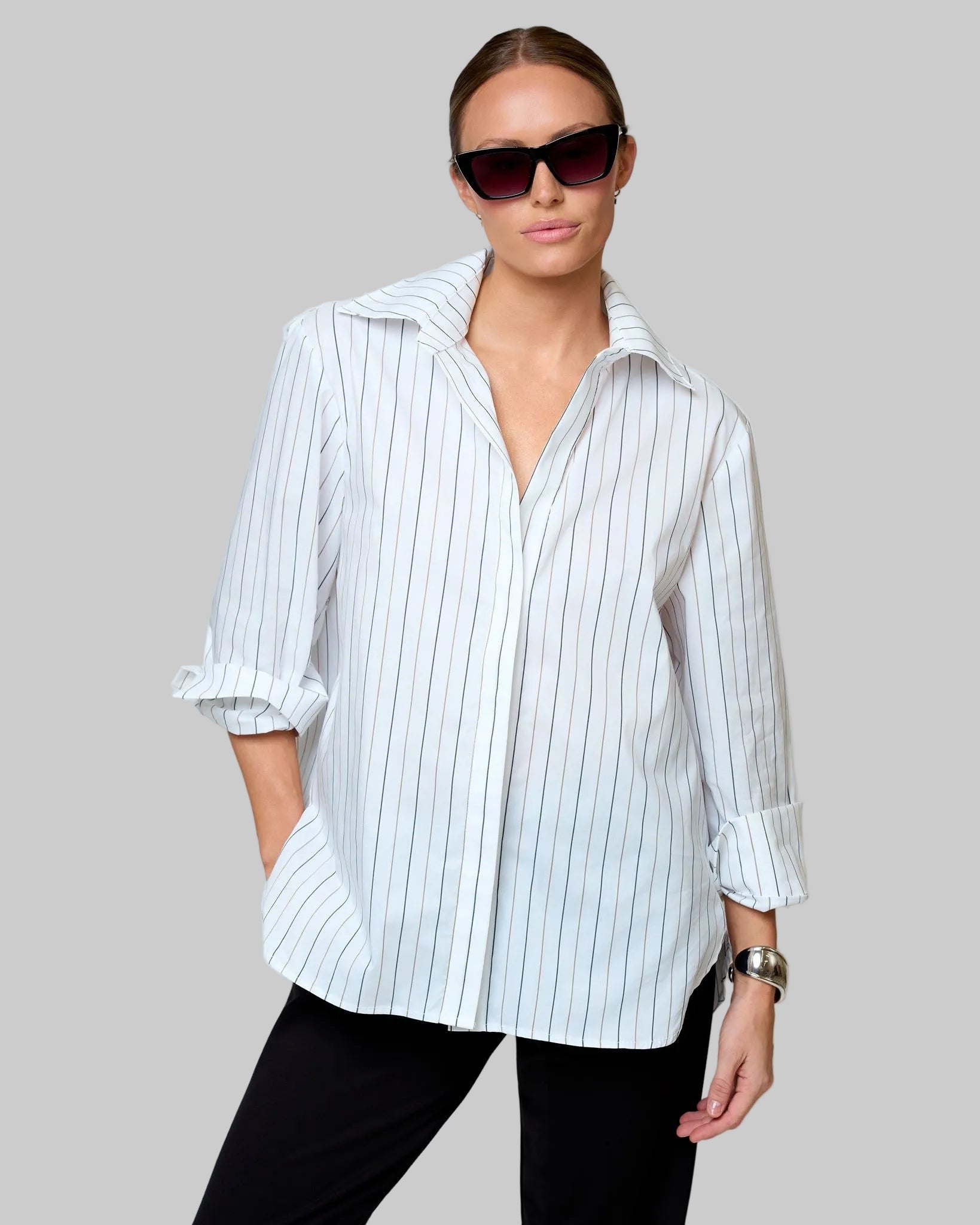 No-Button Button Down - THE KNO
