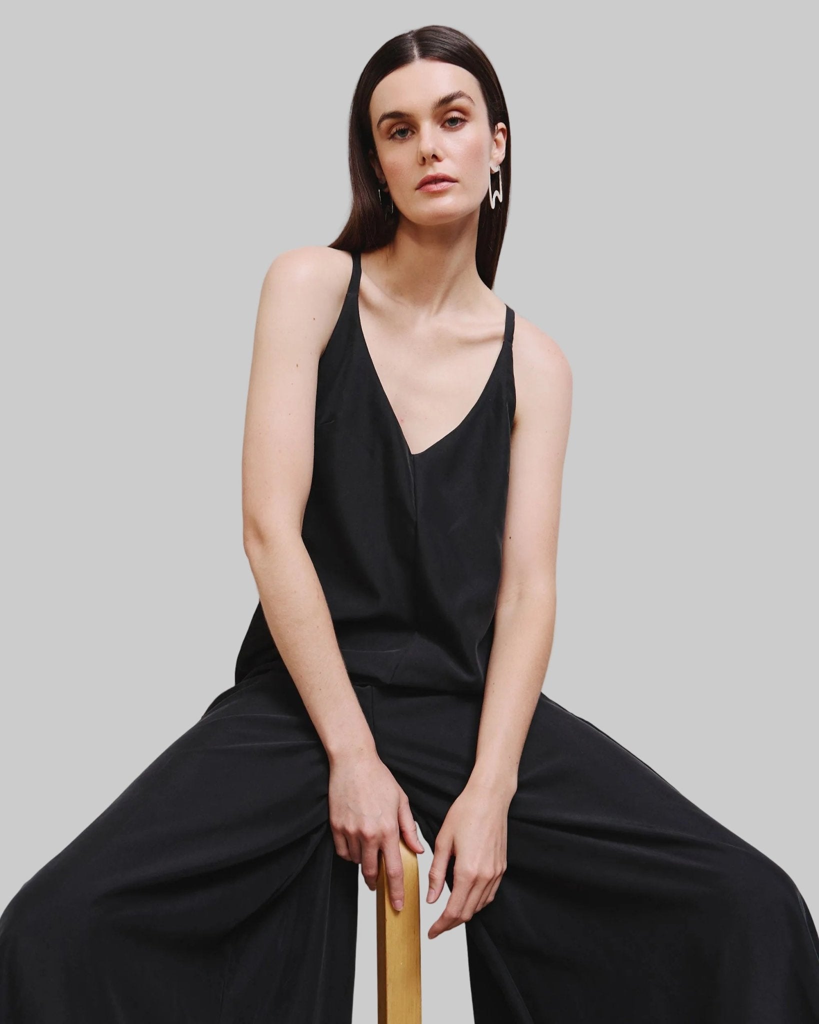 Racerback Wide Leg Romper - THE KNO