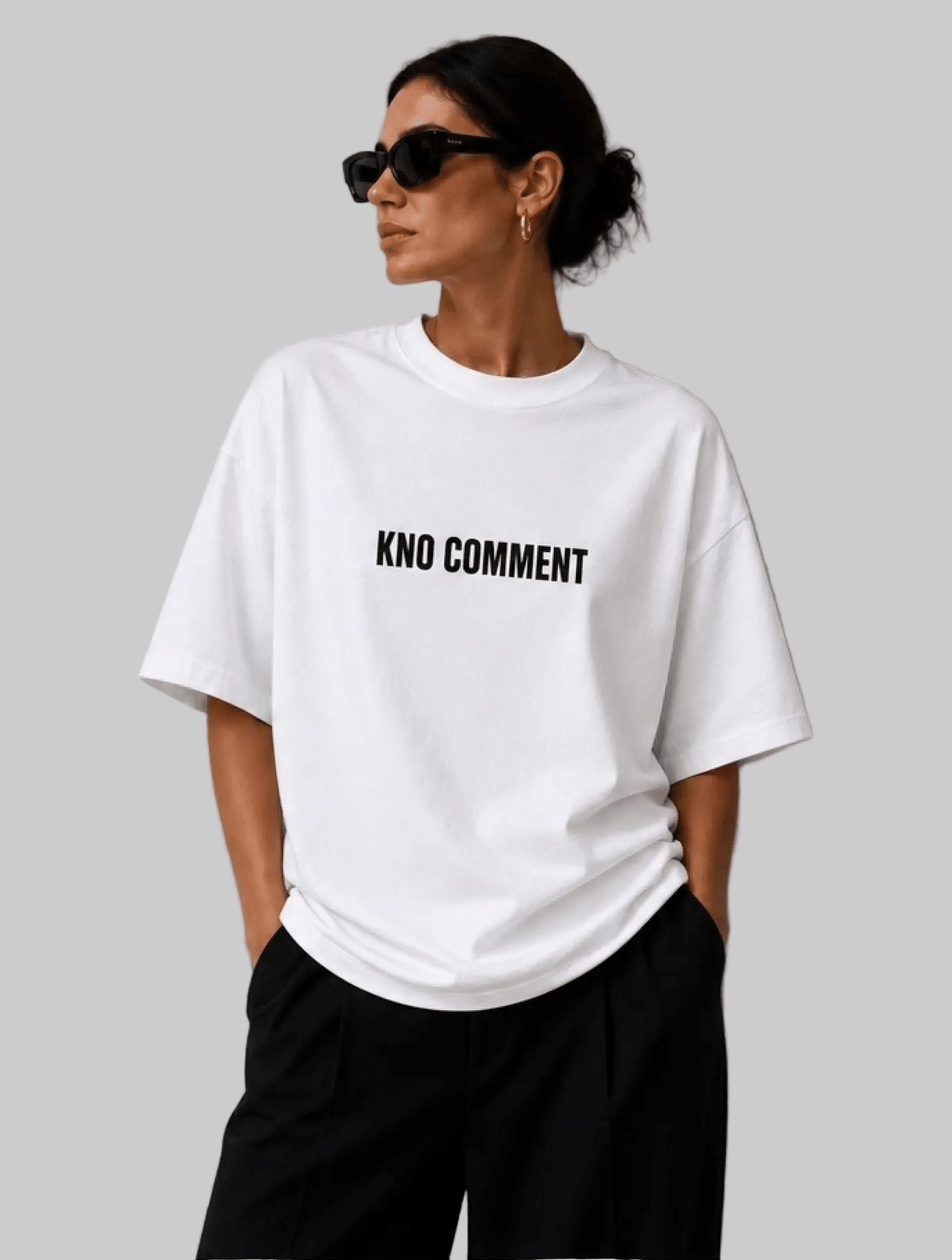 Statement Tee: Kno Comment - THE KNO