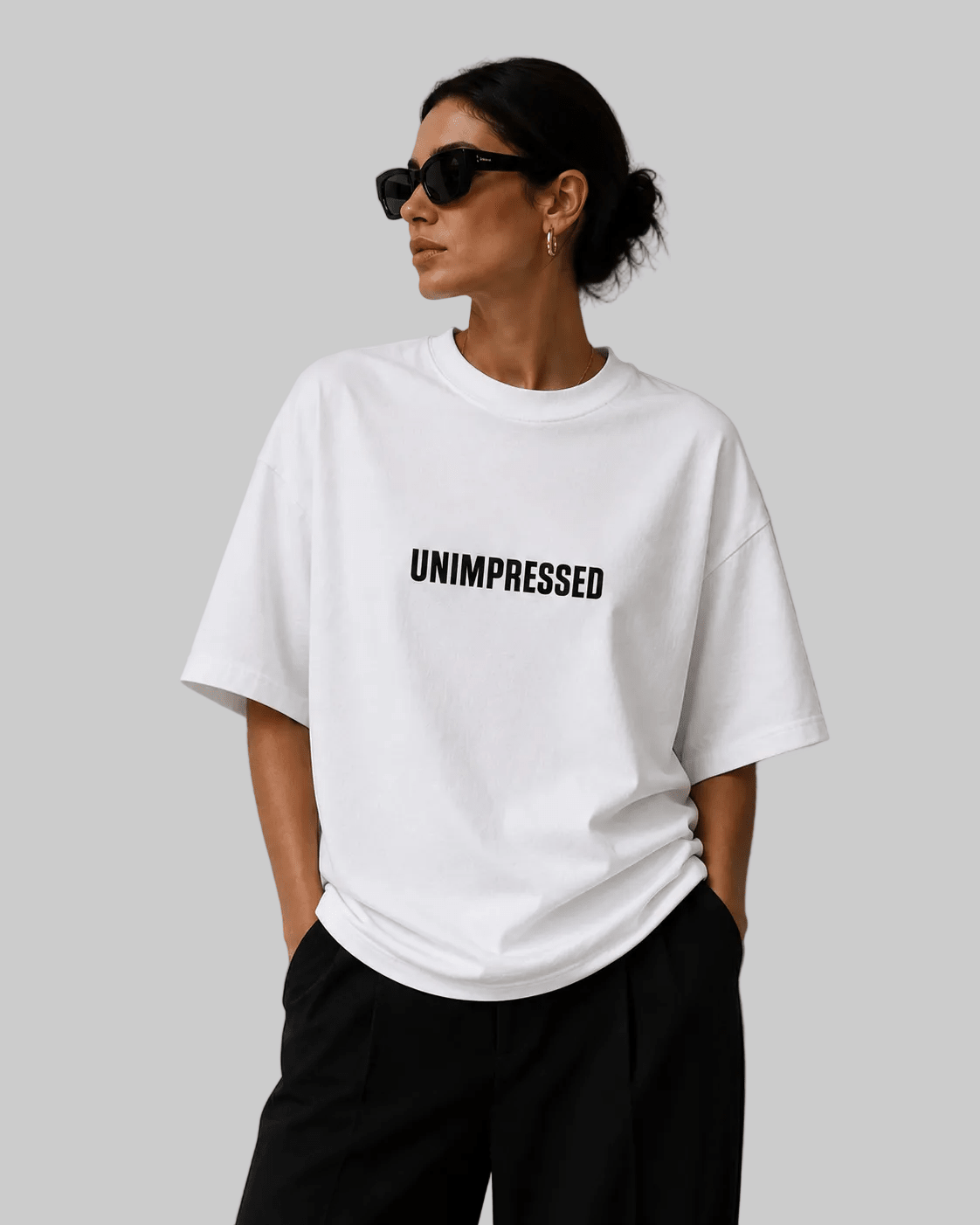 Statement Tee: Unimpressed - THE KNO