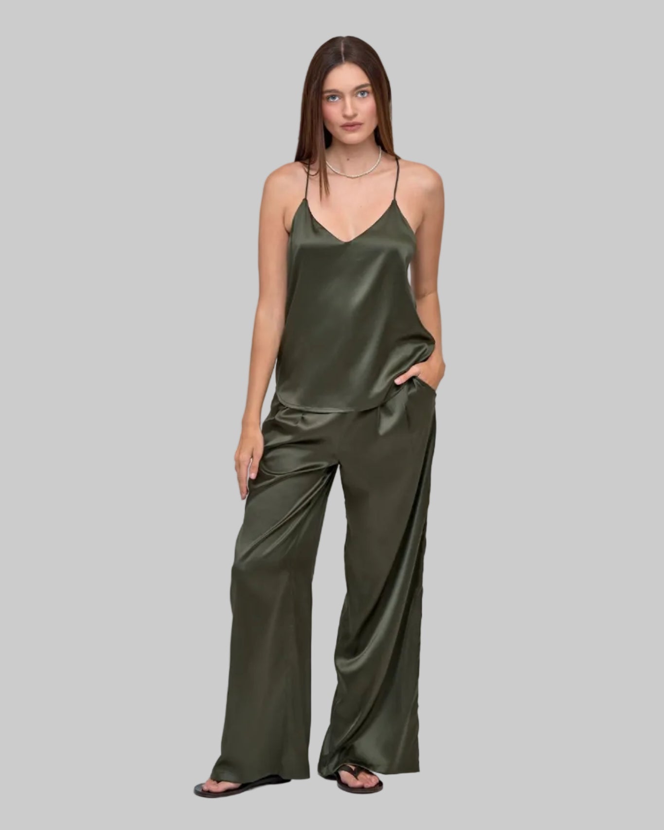 Stretch Silk Yacht Pant - THE KNO