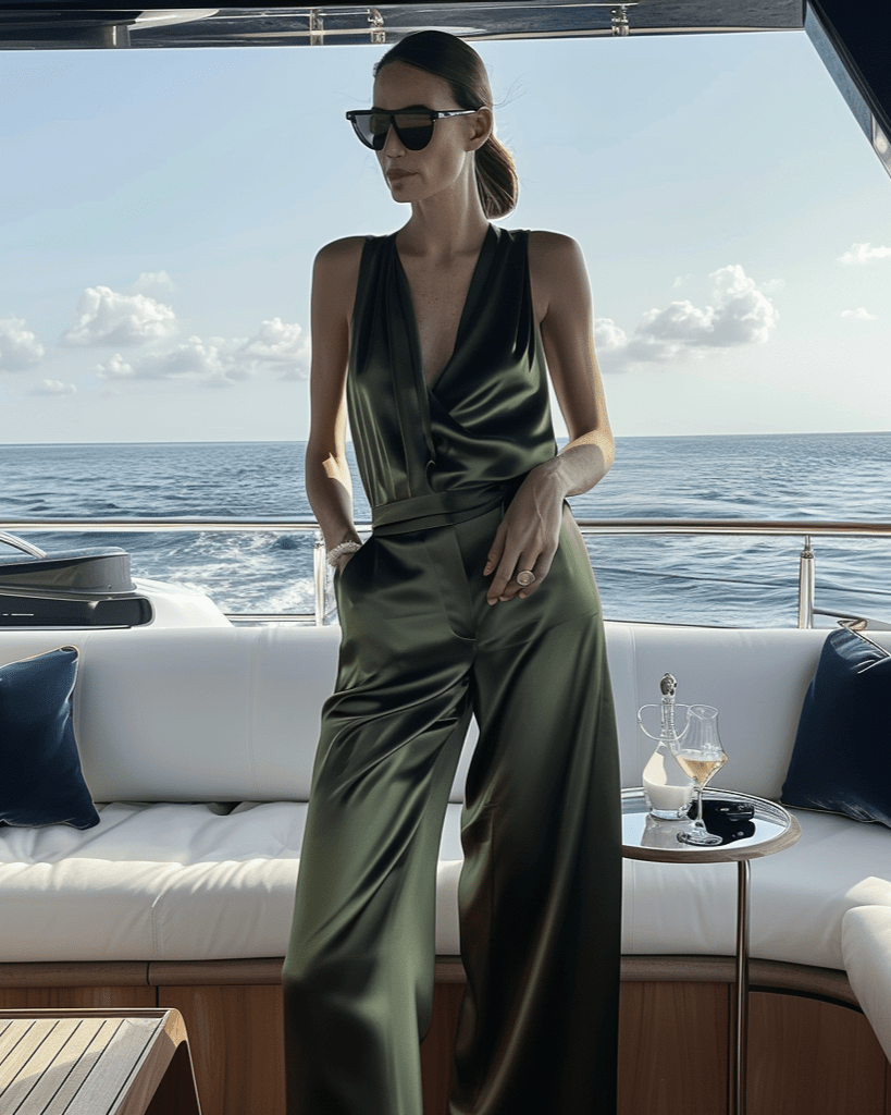 Stretch Silk Yacht Pant - THE KNO