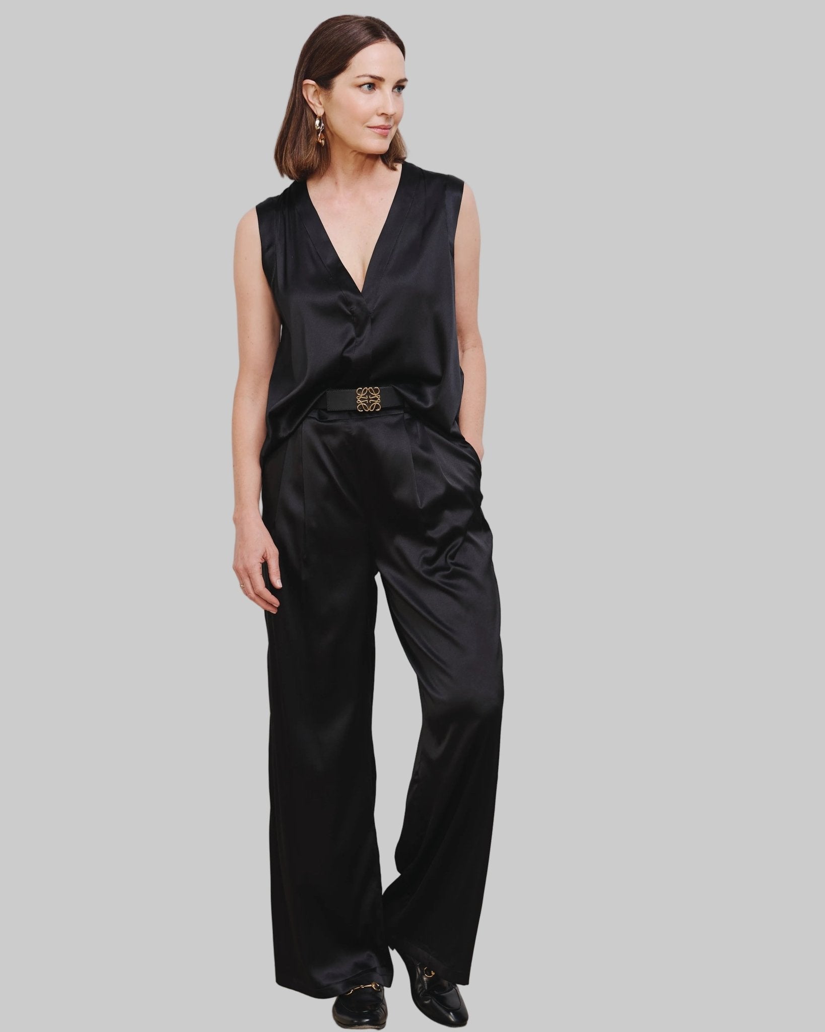 Stretch Silk Yacht Pant - THE KNO